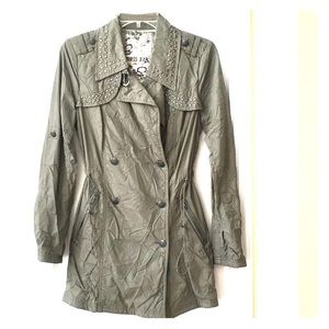 Guess Rain Trench Jacket!
